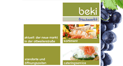 Desktop Screenshot of beki.de