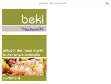 Tablet Screenshot of beki.de